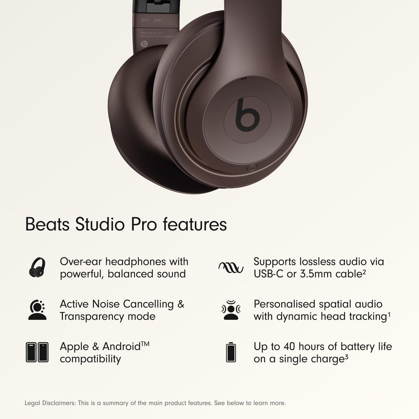 Beats Studio Pro Bluetooth – Audífonos Premium Over-Ear