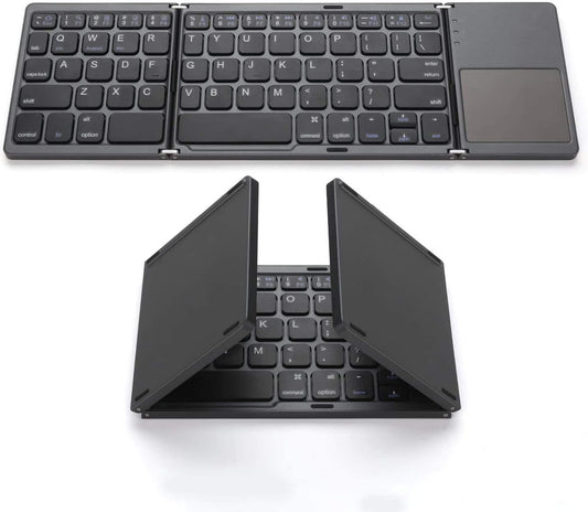 Teclado Bluetooth Plegable Mouse Almohadilla Táctil B033
