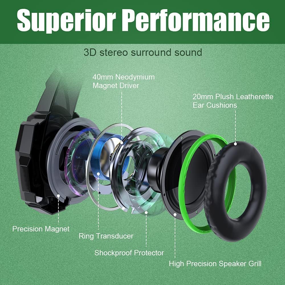 Auriculares Gamer G9000 | Sonido Pro para PS4, PS5, Xbox y PC