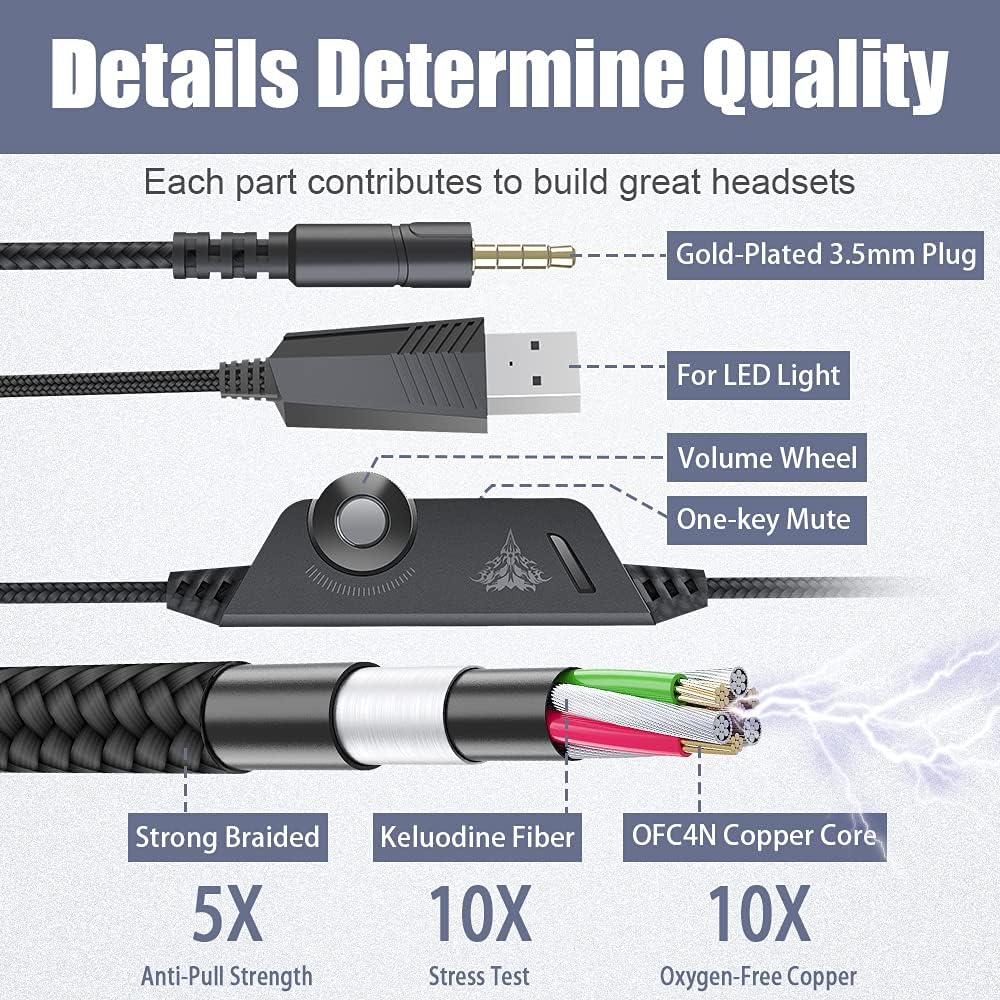 Auriculares Gamer G9000 | Sonido Pro para PS4, PS5, Xbox y PC