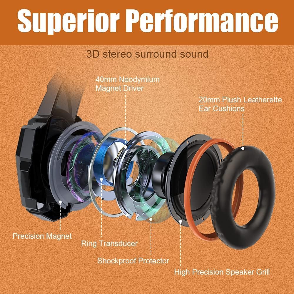 Auriculares Gamer G9000 | Sonido Pro para PS4, PS5, Xbox y PC