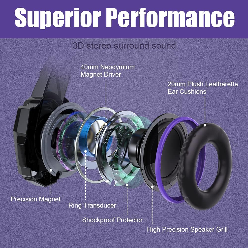 Auriculares Gamer G9000 | Sonido Pro para PS4, PS5, Xbox y PC