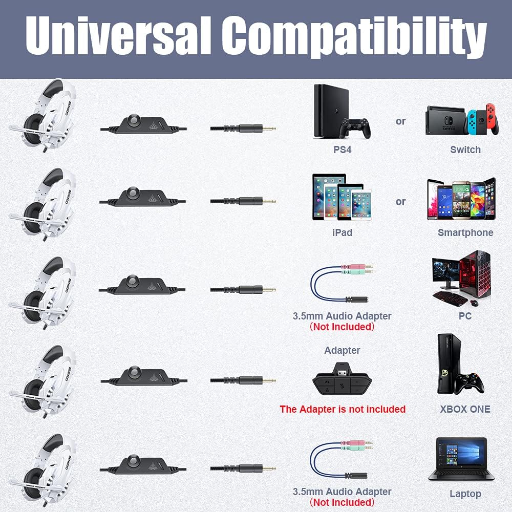 Auriculares Gamer G9000 | Sonido Pro para PS4, PS5, Xbox y PC