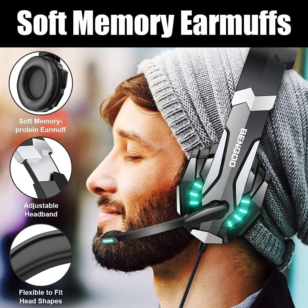 Auriculares Gamer G9000 | Sonido Pro para PS4, PS5, Xbox y PC