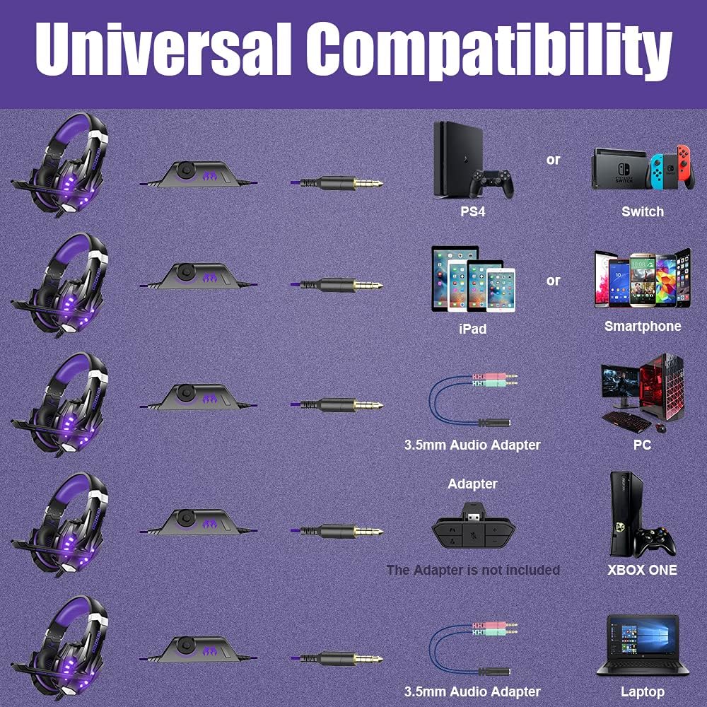Auriculares Gamer G9000 | Sonido Pro para PS4, PS5, Xbox y PC